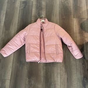 Target Pink Puffer Jacket Water Resistant